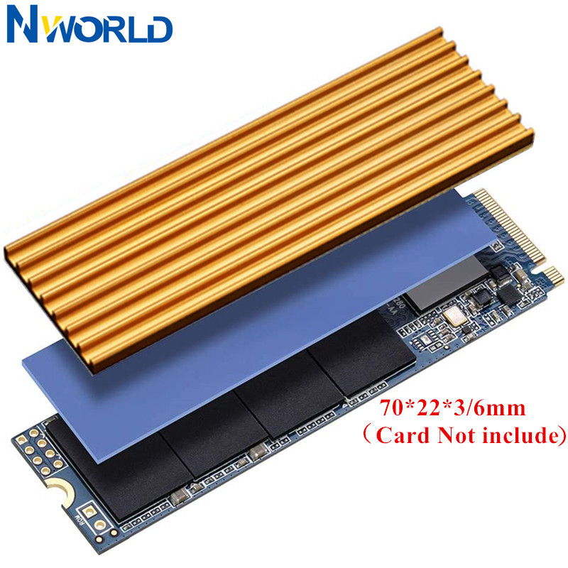 M2 Heatsink Cooler - 알루미늄 냉각 방열판 열 패드 방열