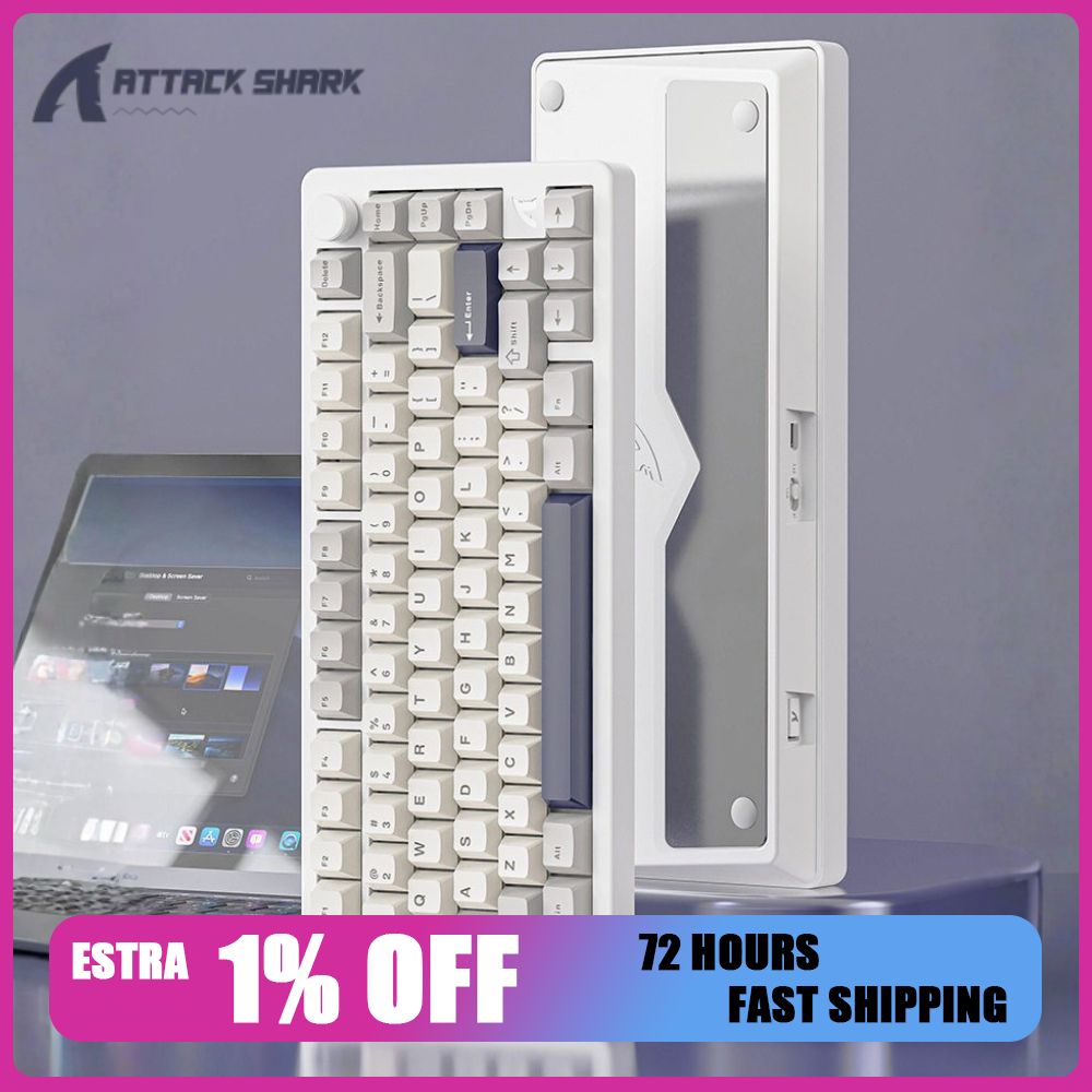Gaming Accessories Rgb - 어택 샤크 X86 기계식 키보드 알루미늄