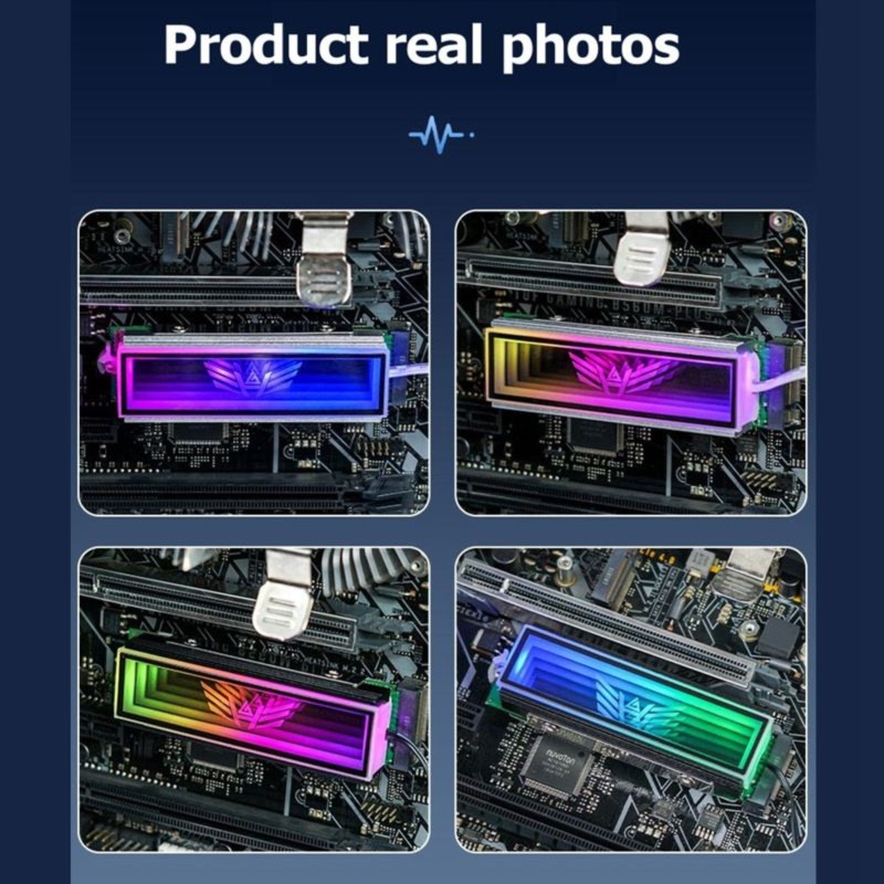 M2 Heatsink Cooler - DT21 5V ARGB 싱크 M.2 SSD