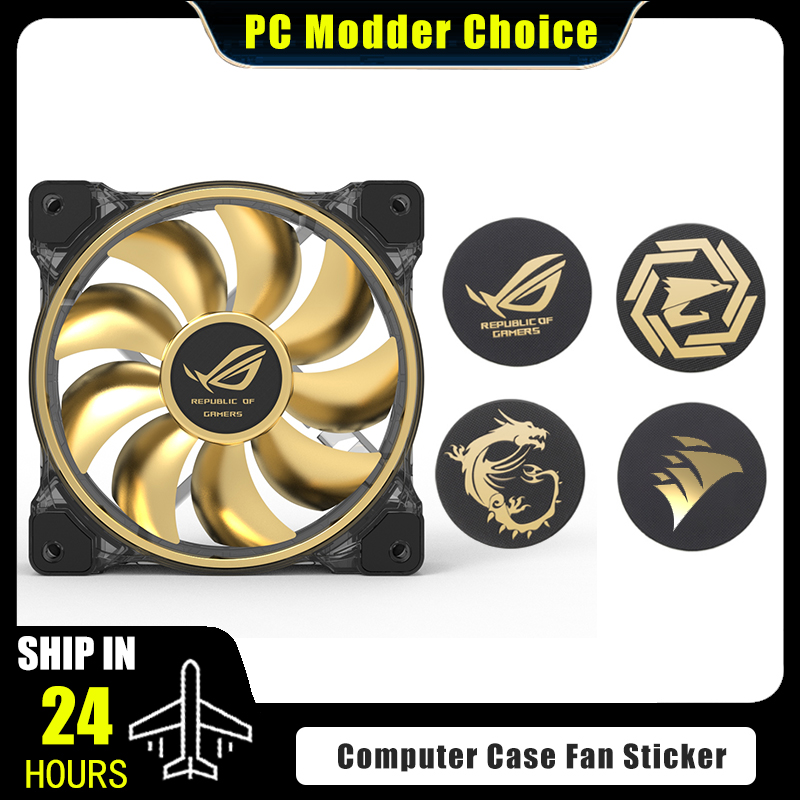 Gaming Accessories Rgb - 컴퓨터 케이스 팬 로고 스티커, ROG