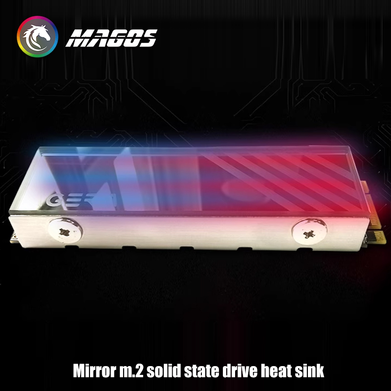 M2 Heatsink Cooler - 미러 글래스 M.2 SSD 방열판 아머,