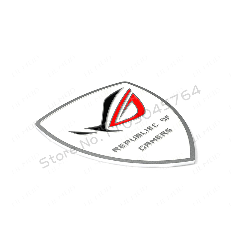컴퓨터 케이스 알루미늄 스티커 ROG 로고 게이머 신념 - Gaming Accessories Rgb 리뷰 및 가격