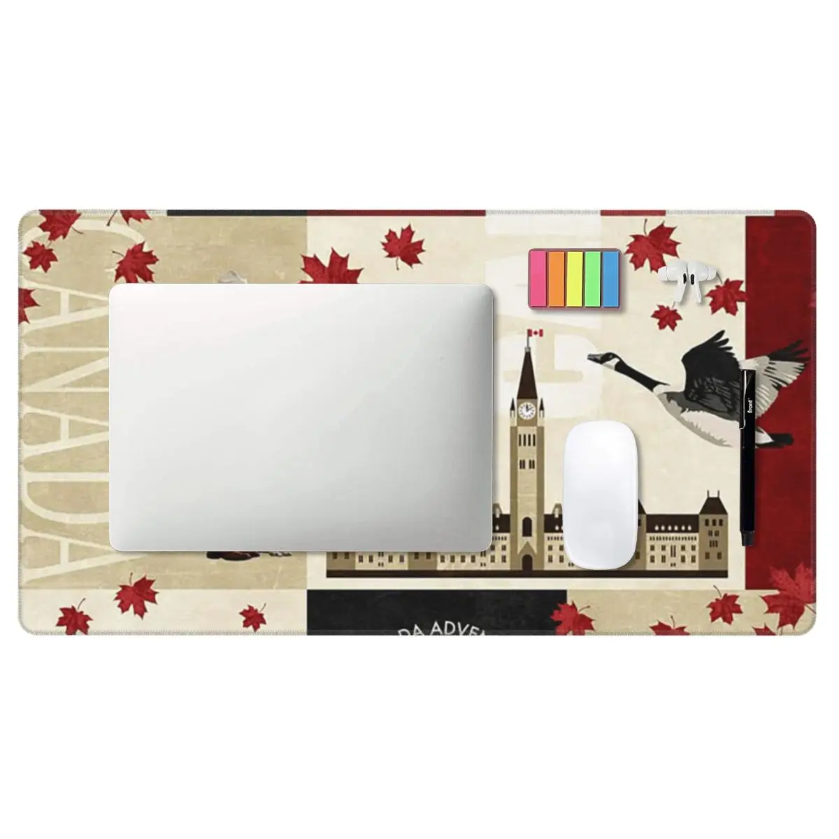 대형 마우스 패드 캐나다 국기 국가 문화 게이머 PC  - Gaming Accessories Canada 리뷰 및 가격