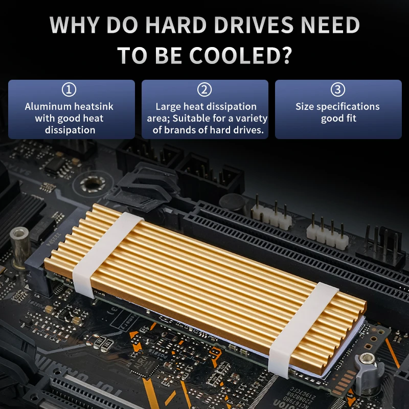 데스크탑 M2 냉각 재킷 알루미늄 PS5 쿨러 실리콘  - M2 Heatsink Cooler 리뷰 및 가격