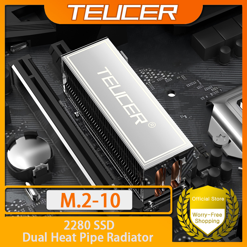 TEUCER M.2 SSD 방열판 M2 2280 NVM - M2 Heatsink Cooler 리뷰 및 가격