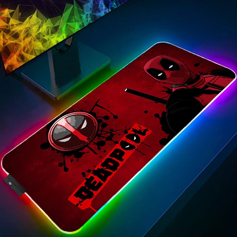 LED 마우스 패드 게임용 백라이트 락 엣지 애니메이션 - Gaming Accessories Cheap 리뷰 및 가격