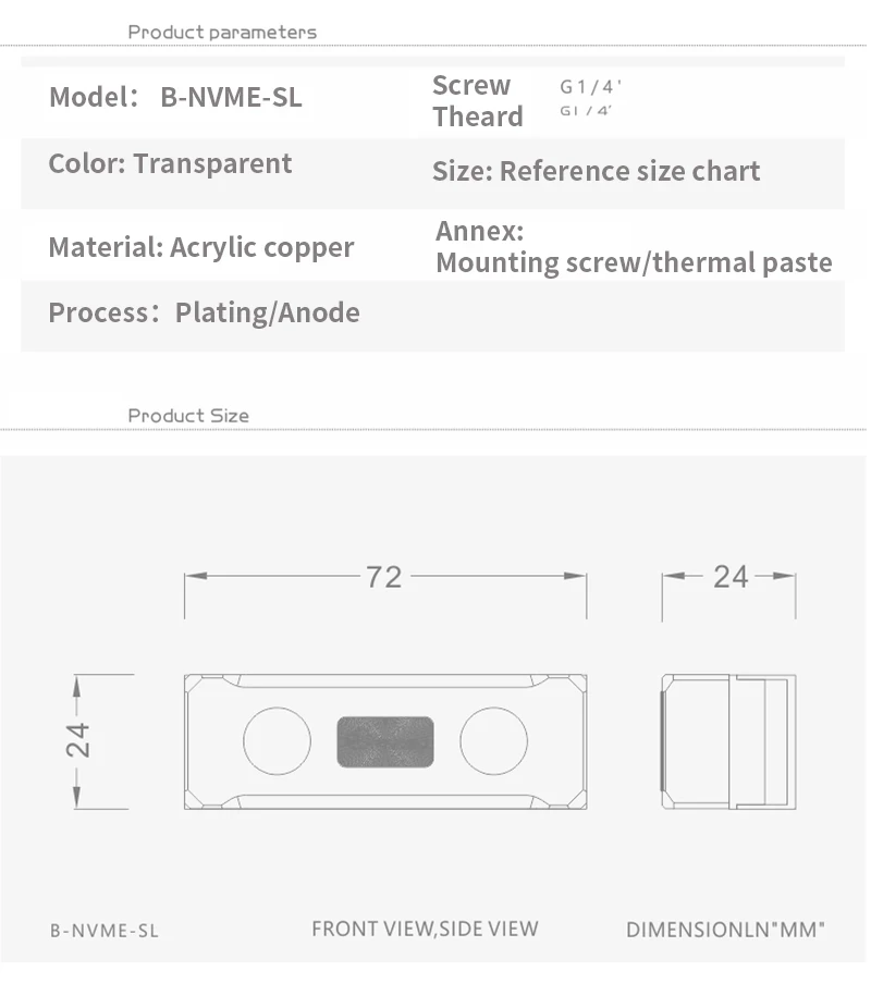 2280 /22110 PCI-E /SATA M.2 M2 - M2 Heatsink Cooler 리뷰 및 가격