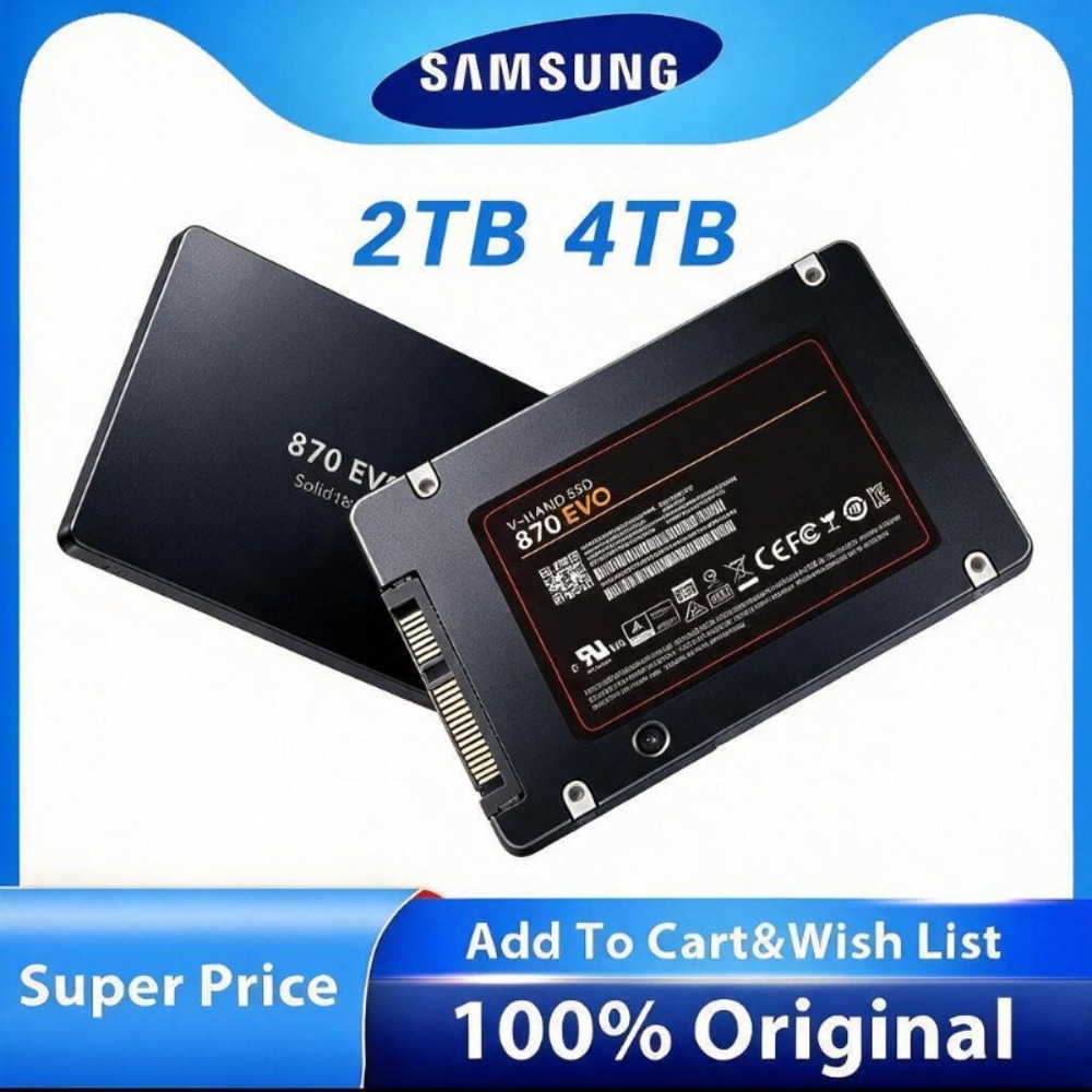 삼성 870EVO SSD 오리지널 제품 500GB 1T - Samsung Ssd Evo 870 리뷰 및 가격