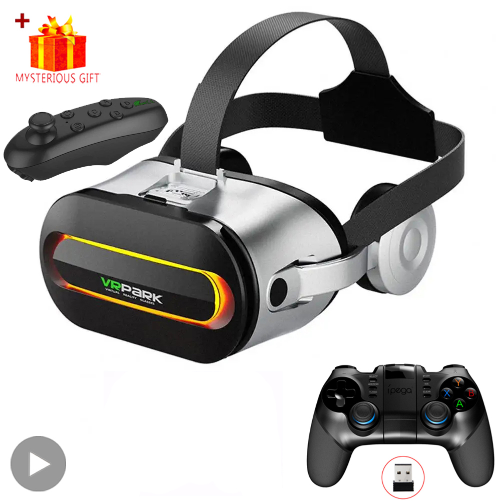 비아르 3D 가상 현실 VR 안경 헤드셋 블루투스 기기 - Virtual Gaming Accessories 리뷰 및 가격