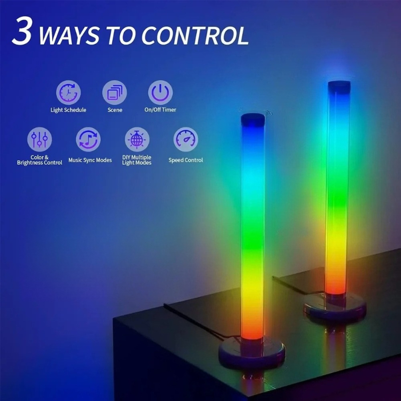 스마트 LED 라이트 바 리모컨 360 °   조명 플 - Gaming Accessories Rgb 리뷰 및 가격