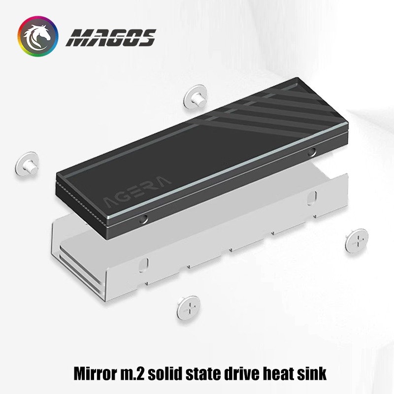 미러 글래스 M.2 SSD 방열판 아머, SSD 228 - M2 Heatsink Cooler 리뷰 및 가격