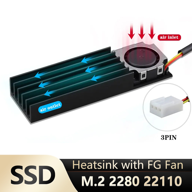 Gdstime M.2 2280 22110 방열판이 있는 - M2 Heatsink Cooler 리뷰 및 가격