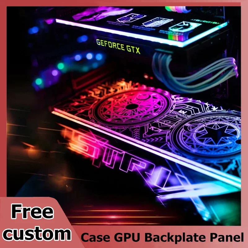 PC 케이스 장식용 DIY RGB 조명 패널, VGA  - Gaming Accessories Rgb 리뷰 및 가격