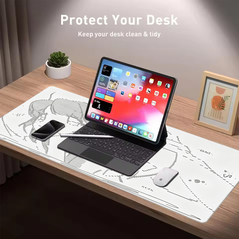 1Pcs 가죽 마우스 패드 애니메이션 엔젤 소녀 Y2k - Gaming Accessories Cheap 리뷰 및 가격